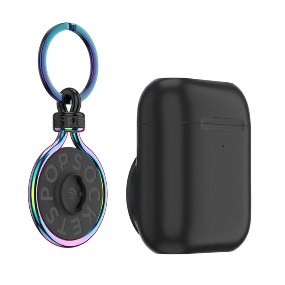 Popsocket - White AirPods PopGrip & Popchain Keychain - Picture 5 of 10